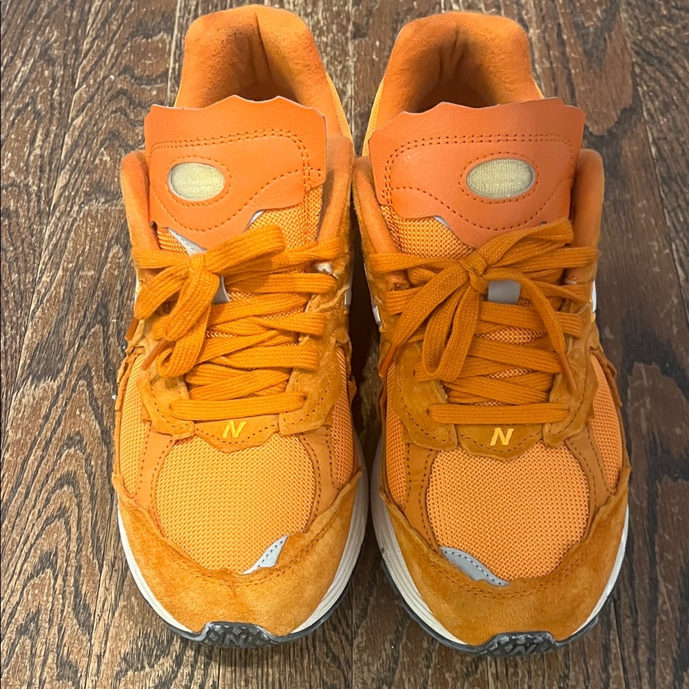 New Balance Bright Orange Sneakers